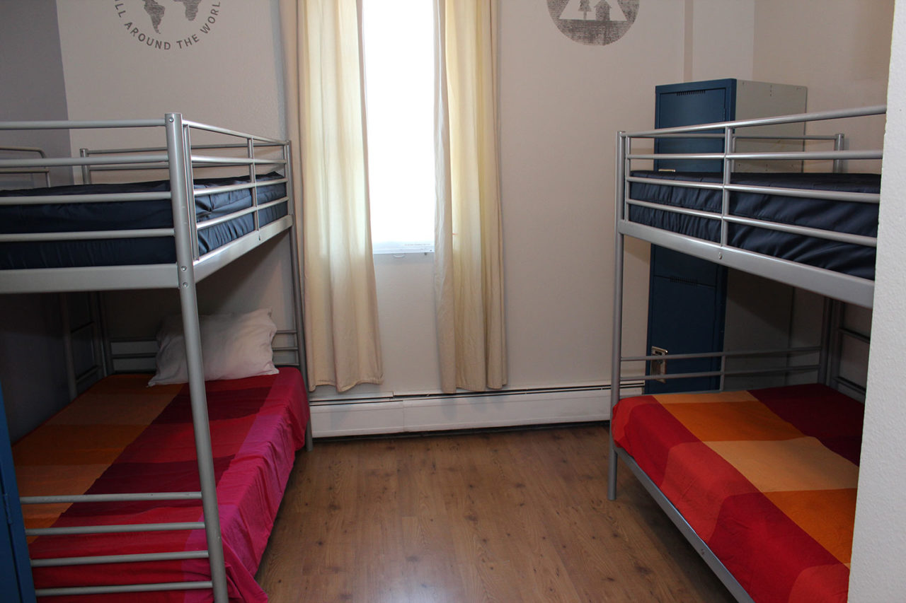 Four Bed Dorm at HI San Diego Hostel