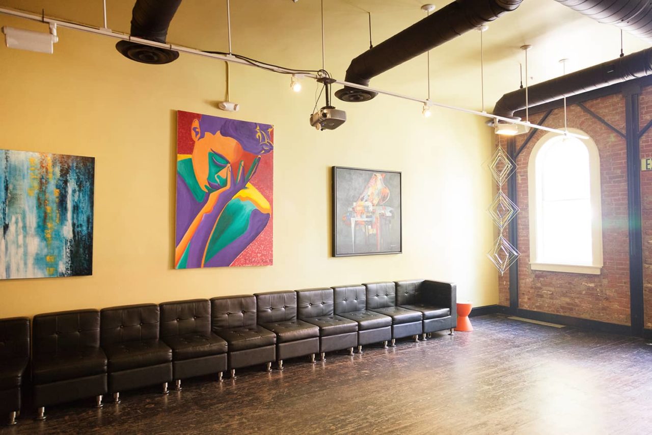 The Rapp Saloon at HI Los Angeles Santa Monica hostel is a large private space in the city's oldest surviving brick building. It's available for private rentals.