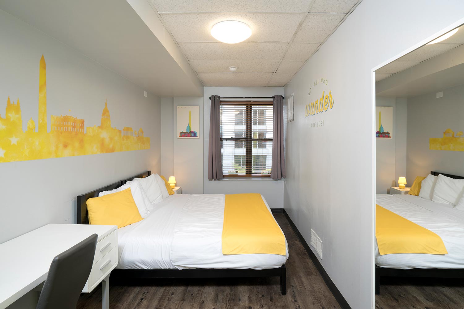 Room View with double bed