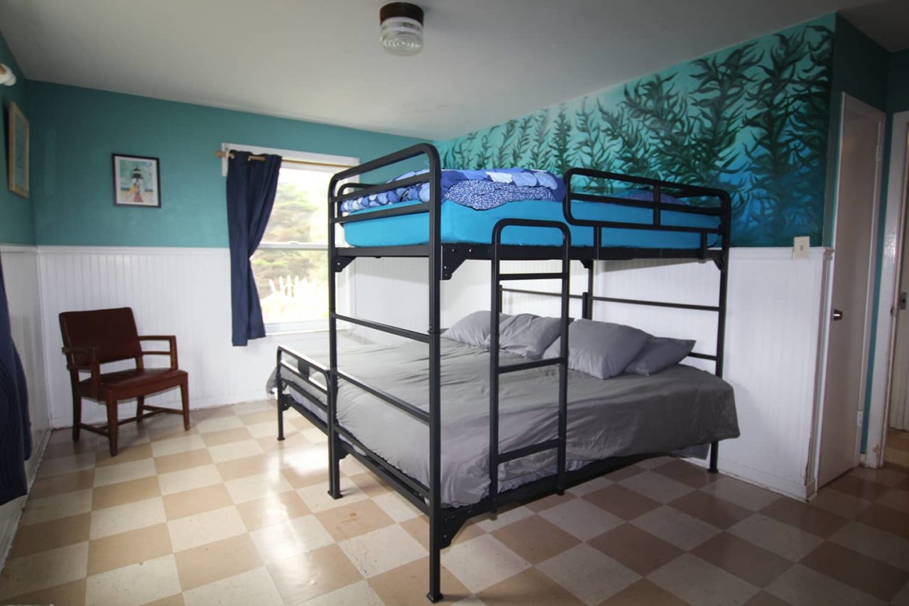 twin over king room at Point Montara Lighthouse vacation rental