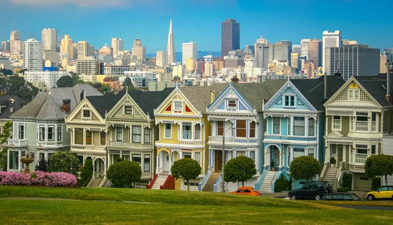 Alamo Square Park in San Francisco