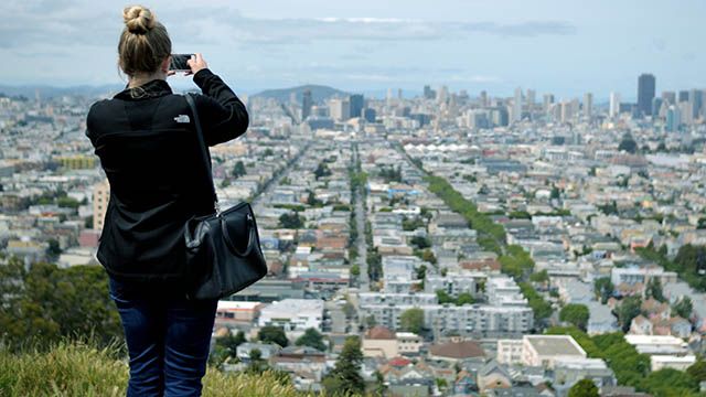 Bernal Heights Park in San Francisco