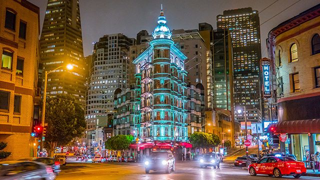 Columbus Tower in San Francisco