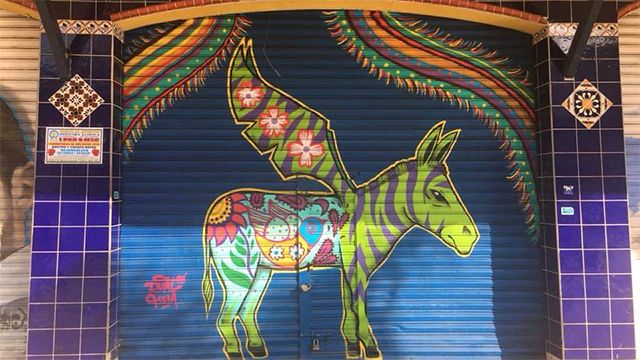 mural in Tijuana