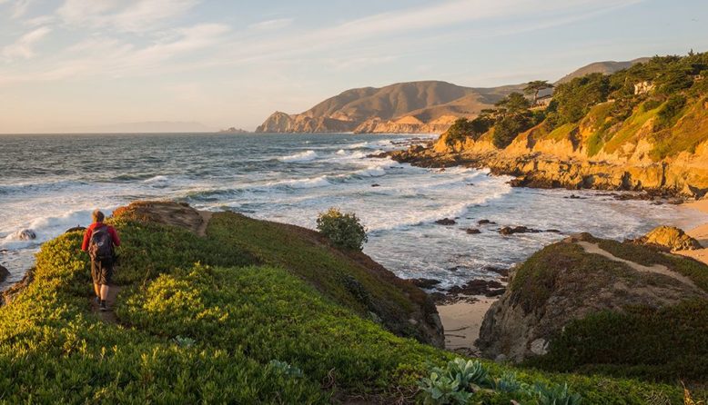 a view of the ocean from Point Montara