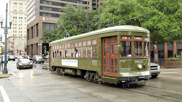 St. Charles Ave. Streetcar New Orleans