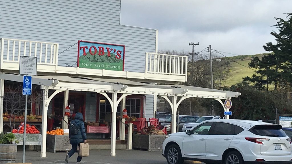Toby's feedbarn in Point Reyes station