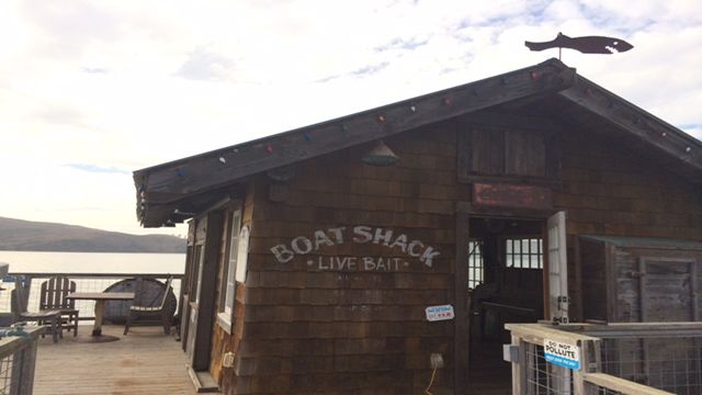 Boat Shack in Point Reyes