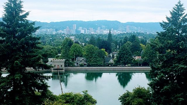 Mount Tabor in Portland OR