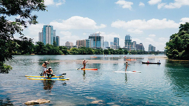 Lady Bird Lake in Austin