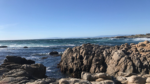 asilomar beach in monterey