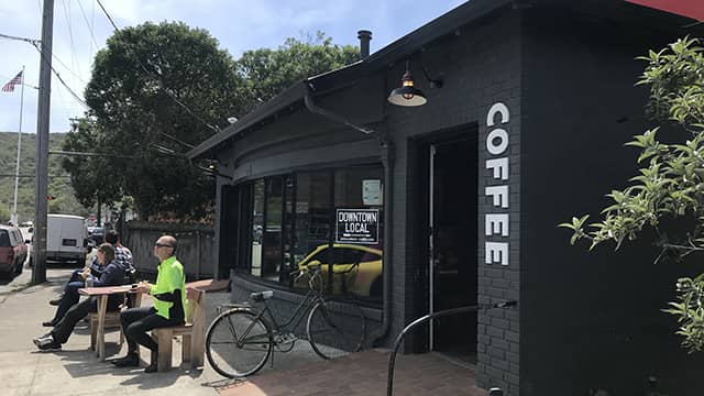 downtown local coffee shop in pescadero ca