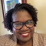 a headshot of HI USA board member Marcella McCoy-Deh