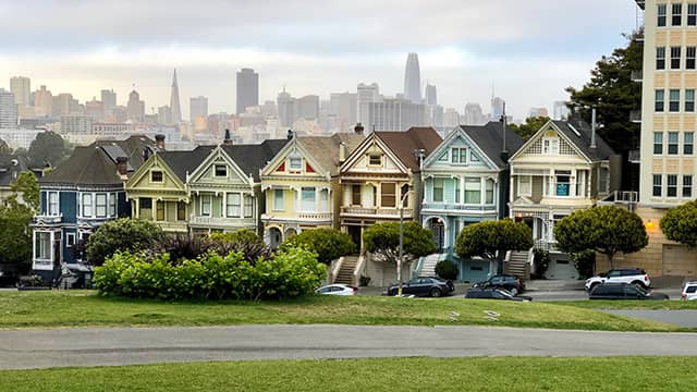 alamo square in san francisco