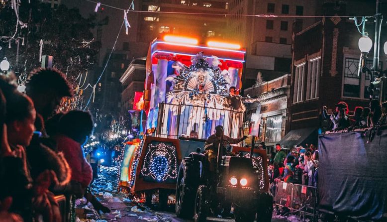 a mardi gras parade in new orleans