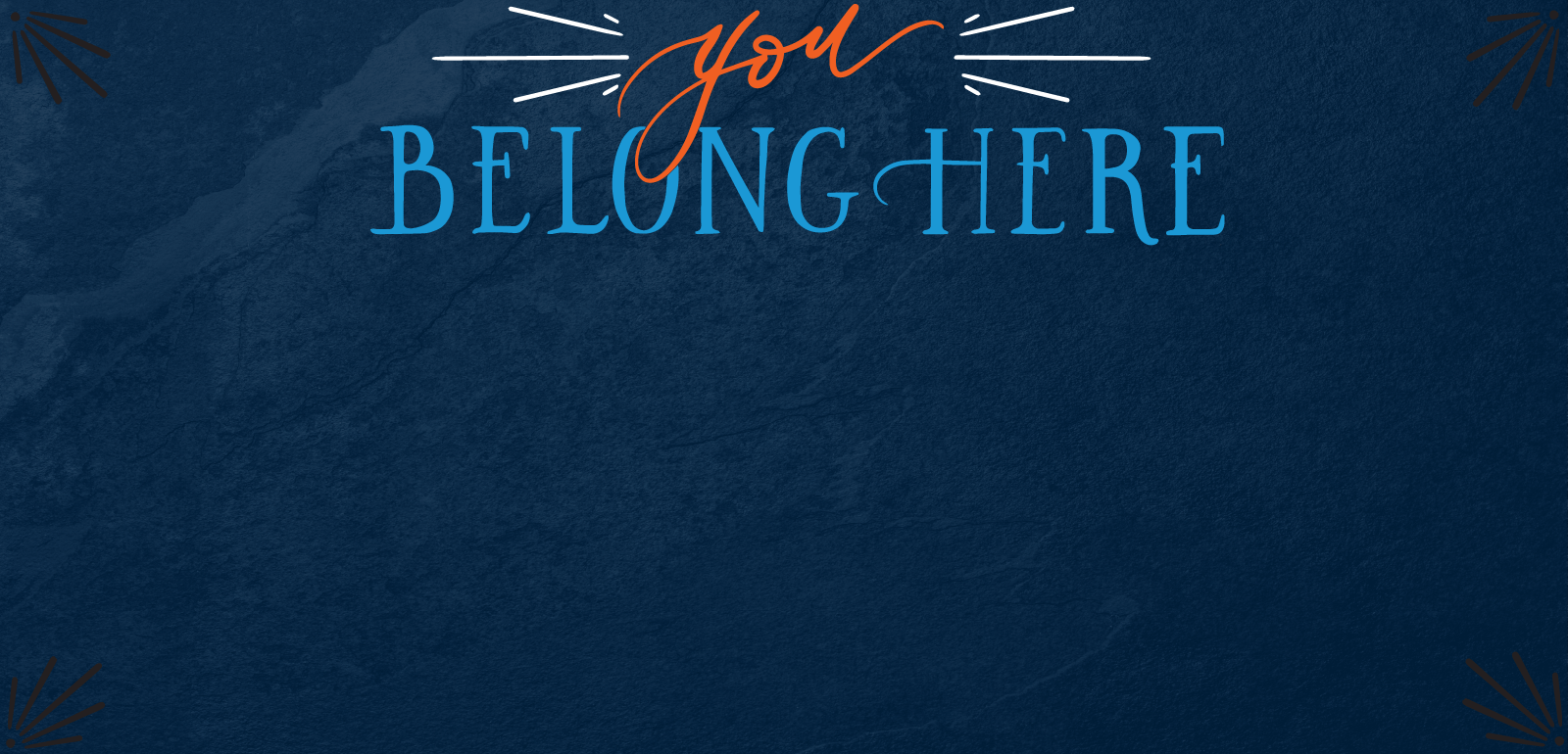 a blue and orange text graphic reading 