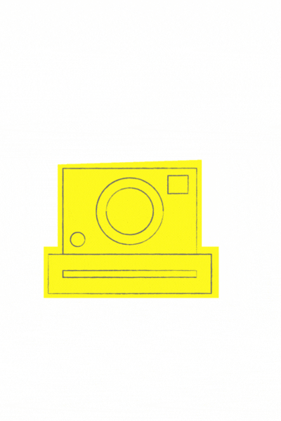 Flashing camera illustration