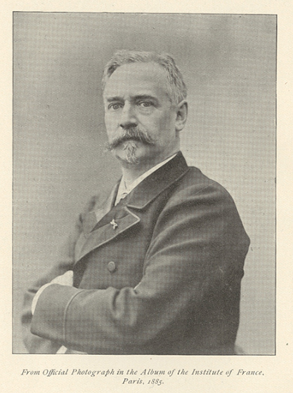 A historic portrait of the architect Richard Morris Hunt