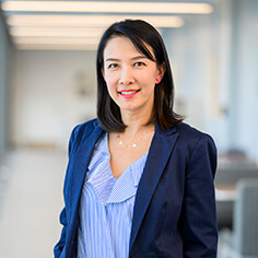 A headshot of HI USA Board Member Dr. Clara Fangfang Ma.